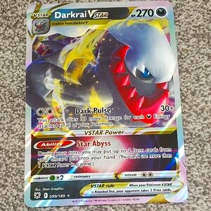 Jumbo Darkrai VSTAR Pokémon Card